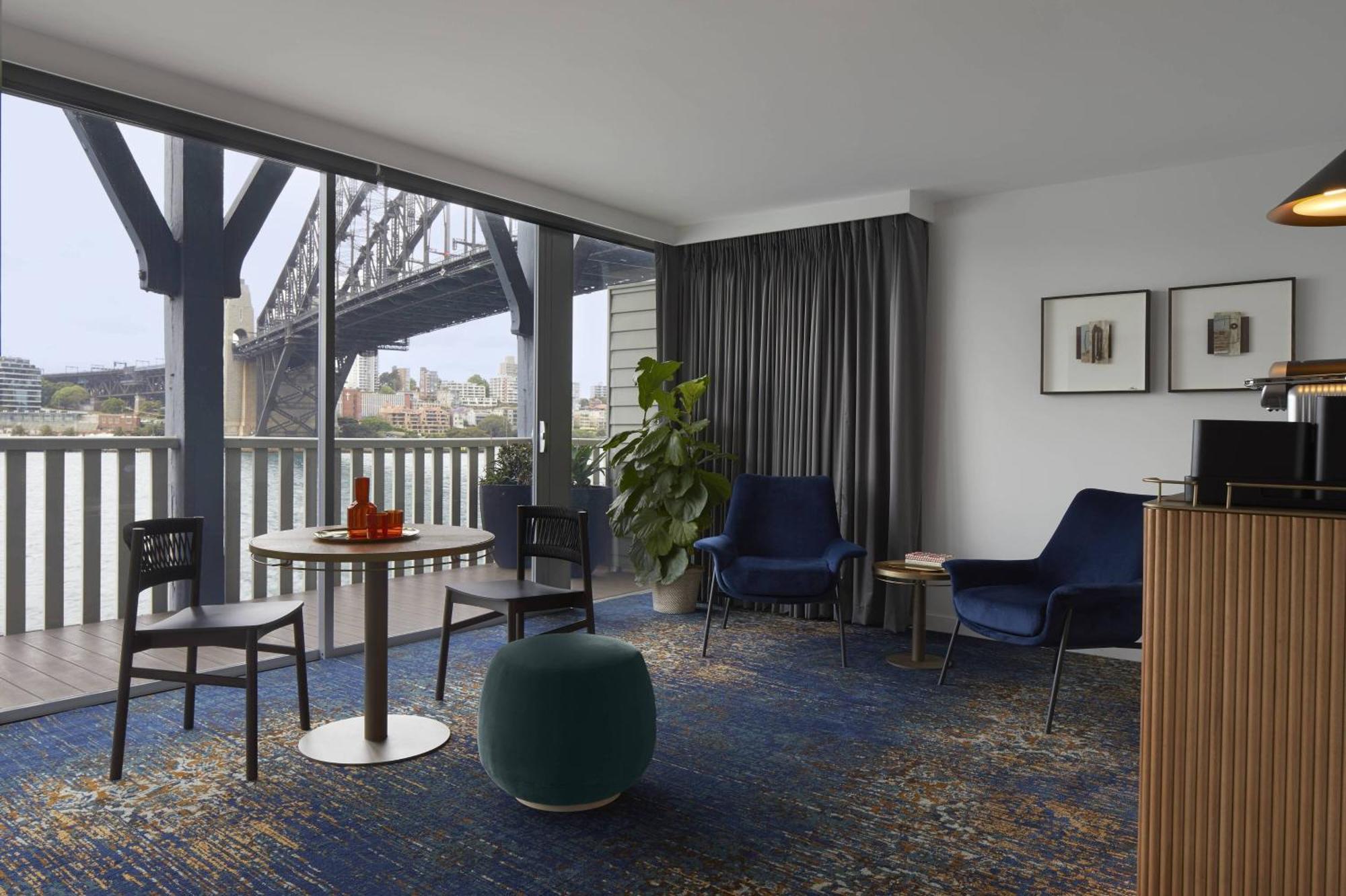 Hotel Pier One Sydney Harbour, Autograph Collection Zewnętrze zdjęcie The interior of a suite at the hotel